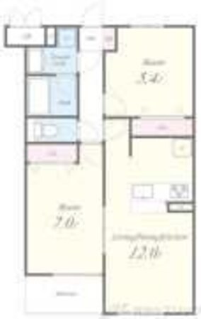 ル・コンフリエの物件間取画像